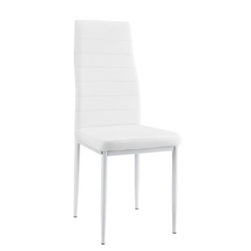 Lot de 2 Chaises de Salle à Manger Design Set de Sièges Similicuir 96 x 43 x 52 cm [en.casa]