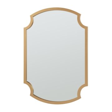 Miroir mural Aura MDF 80 x 55 cm or [en.casa]