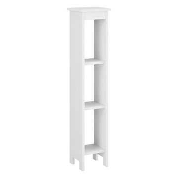 Meuble Colonne Arvika pour Salle de Bain à 3 Étagères 80 x 17 x 17 cm [en.casa]