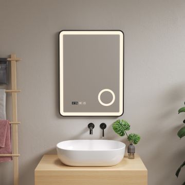 Miroir LED Pescara pour salle de bain pro.tec