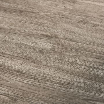 Revêtement de Sol Adhésif Valona PVC Vinyle 7 Pièces 0,975 m² Grey Accent Oak Chêne Grisé [neu.holz]