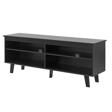 Meuble TV Stenløse 58 x 150 x 38 cm noir [en.casa]