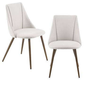 Lot de 2 Chaises de Salle à Manger Danzig 83 x 50 x 53 cm plusieurs couleurs [en.casa]