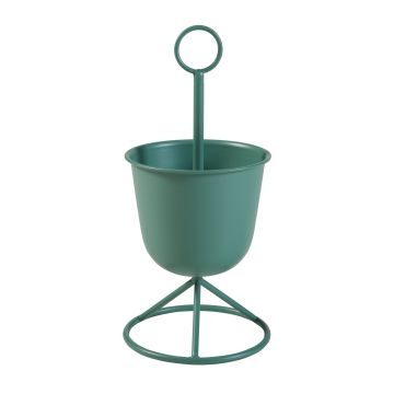 Porte-plantes Alphen 48 x 23 cm 1 cache-pot vert [en.casa]