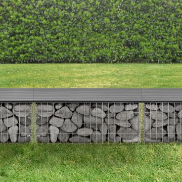 Banc du jardin Gabion Friesland  Couleurs différentes [pro.tec] 