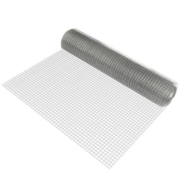 Grillage métallique en acier galvanisé 100 cm x 25 m gris [pro.tec]