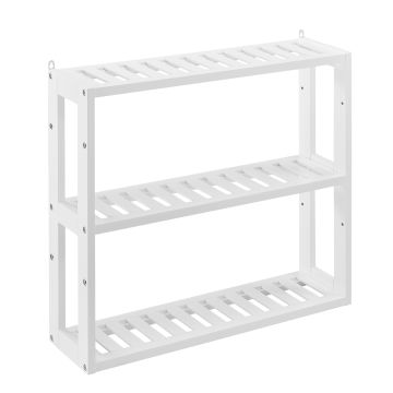 Meuble de rangement pour salle de bain 54 x 15 x 60 cm Blanc [en.casa] 