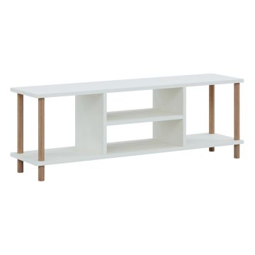 Meuble TV Ærøskøbing avec espace de rangement 43 x 120 x 29 cm [en.casa]