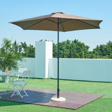 Pied de parasol Bitritto avec adaptateurs 37 42 52 58 mm casa.pro