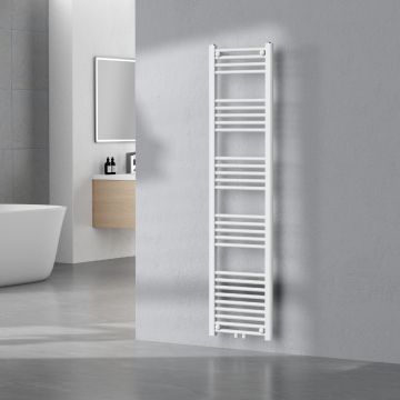 Radiateur sèche-serviettes Voss acier 160 x 40 cm blanc [neu.haus]