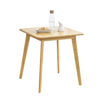 Table de salle à manger carrée Närpes pour 2 personnes 75 x 70 x 70 cm [en.casa]