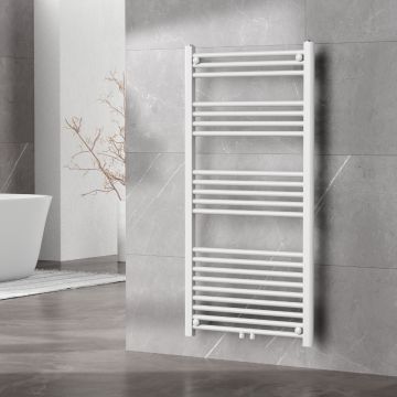 Radiateur sèche-serviettes Voss acier 120 x 60 cm blanc [neu.haus]