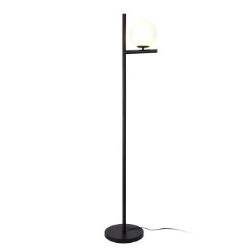 Lampadaire Aberdaron hauteur 154 cm noir blanc lux.pro