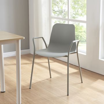 Chaise de salle à manger Kankaanpää 80 x 58 x 52 cm [en.casa]