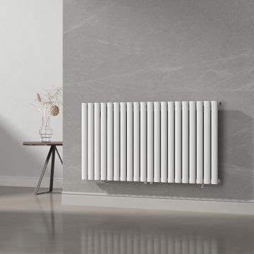 Radiateur à panneau plat Nore 857 W acier 60 x 120 cm blanc [neu.haus]