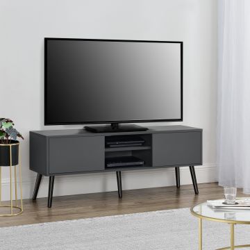 Meuble TV Eskilstuna 120 x 30 x 47 cm Plusieurs couleurs [en.casa]