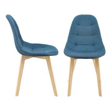 Lot de 2 Chaises de Salle à Manger Kopparberg 86 x 53 x 47 cm plusieurs couleurs [en.casa]