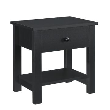 Table de chevet MDF 40 x 30 x 42 cm Plusieurs couleurs [en.casa]