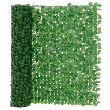 Clôture avec Feuilles Brise Vue Vert 300 x 150 cm [neu.haus]