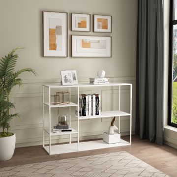 Étagère autoportante Isojoki 120 x 35 x 87,5 cm métal [en.casa]