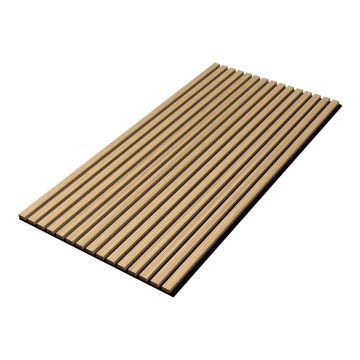 Panneaux acoustiques Vang lot de 16 panneaux effet chêne foncé NEU.HOLZ