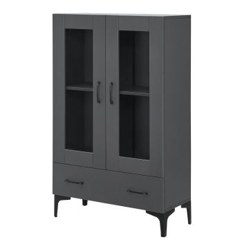 Armoire vitrée Søndersø 115 x 70 x 31 cm [en.casa]