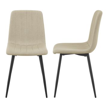 Lot de 2 chaises de salle à manger Elsern 89 x 43 x 51 cm [en.casa]