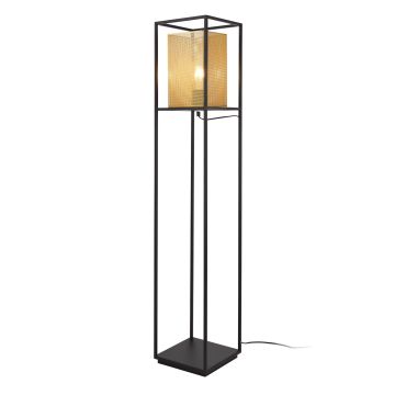 Lampadaire Southport 123 x 22 x 22 cm noir or lux.pro