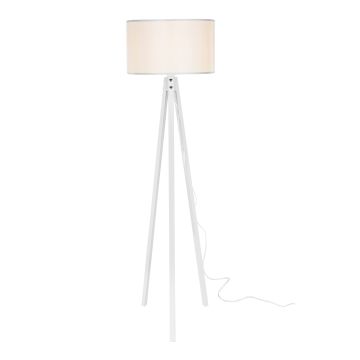 Lampadaire Rochester trépied hauteur 136 cm E27 blanc [lux.pro]